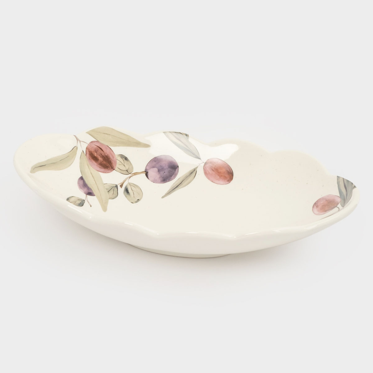 Блюдо овальное Anna Lafarg Сливы