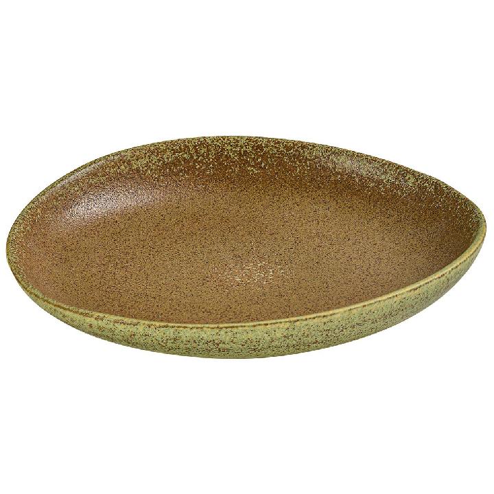 Тарелка оригинальная плоская Kenai Ceramics Seashore Kuraish