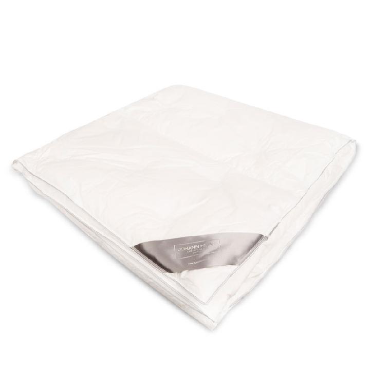 Одеяло 2-спальное Johann Hefel Gold Down Edition 111 200x200см, цвет белый