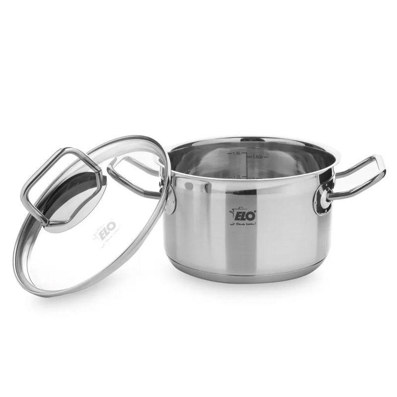 Кастрюля с крышкой ELO Profi Duo Therm 1,6л
