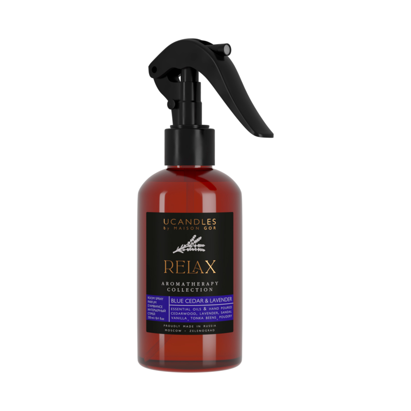 Спрей интерьерный Ucandles by Gor Maison Aromatherapy Collection Relax 250мл