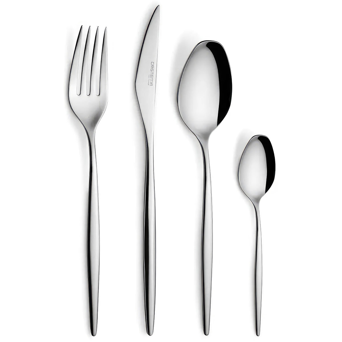 Набор столовых приборов Cristema Rabat 24 предмета на 6 персон, зеркальная полировка