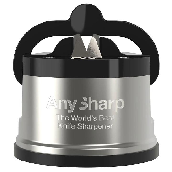 Точилка для ножей AnySharp PRO металлический корпус, цвет серебристый