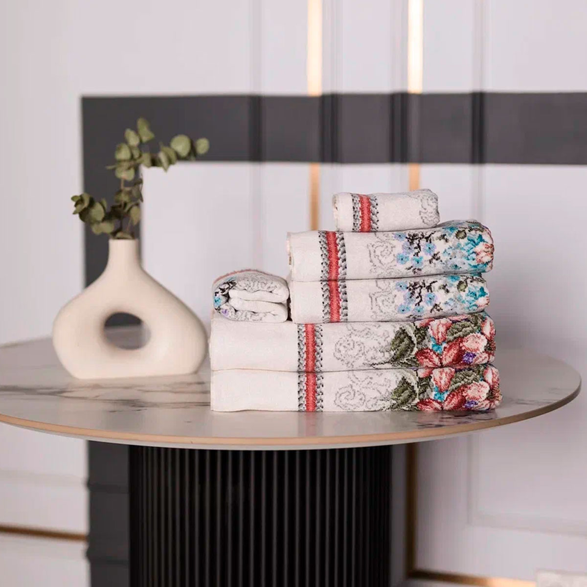 Полотенце Feiler Josephine 75x150см, цвет розовый