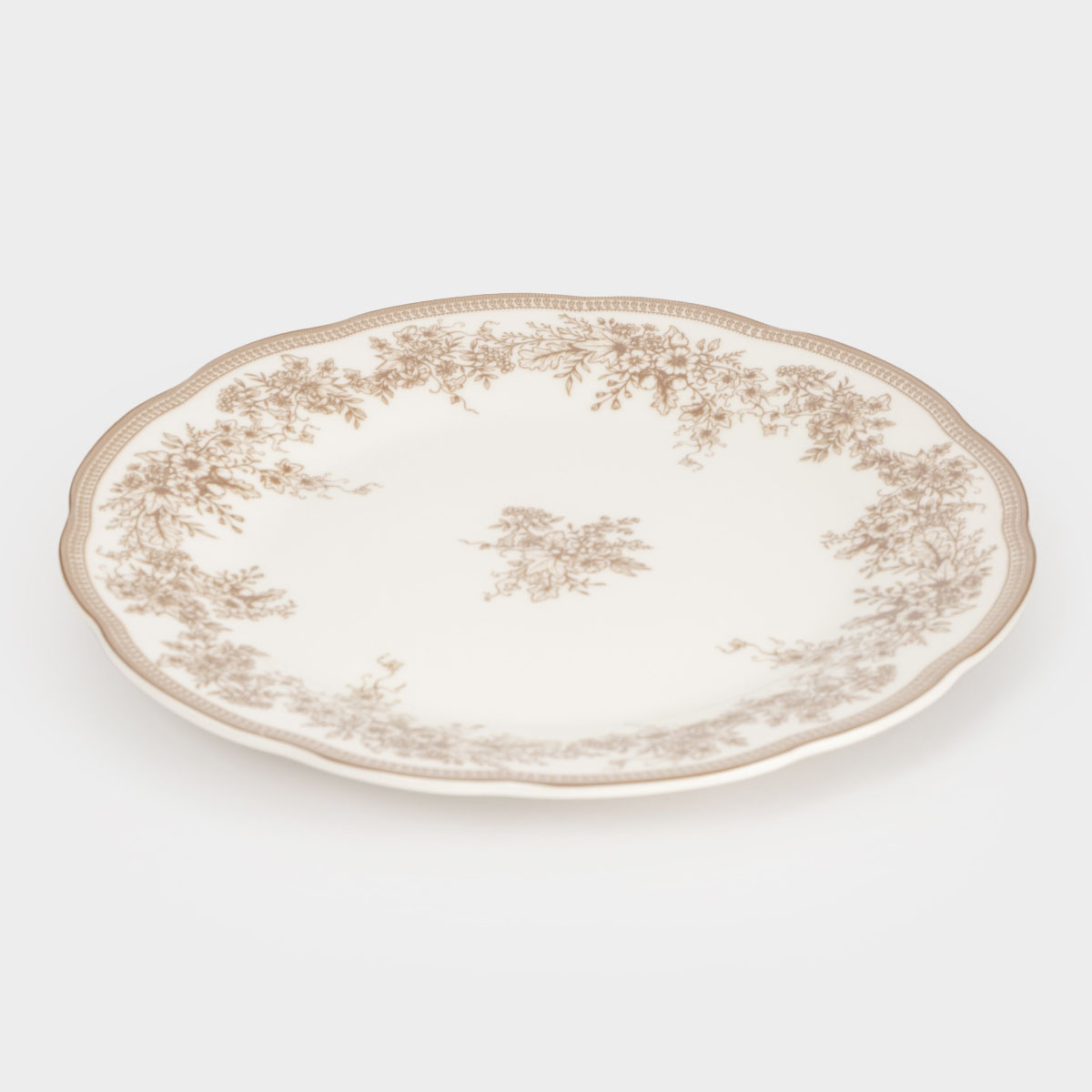 Тарелка обеденная Anna Lafarg Burgundy 26см