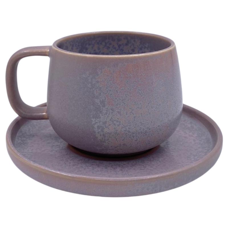 Чайная пара Kenai Ceramics Luma, цвет лавандовый