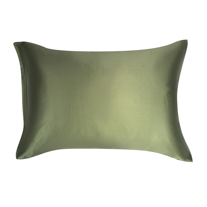 Наволочка из натурального шелка Tkano Essential мятного цвета