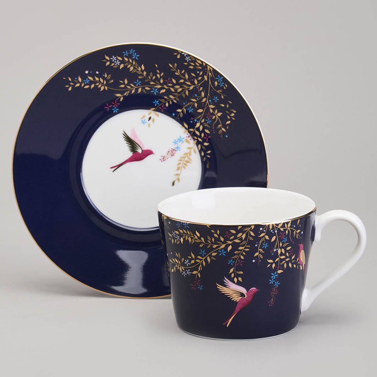 Чайный набор Lefard Golden Birds 4 предмета на 2 персоны