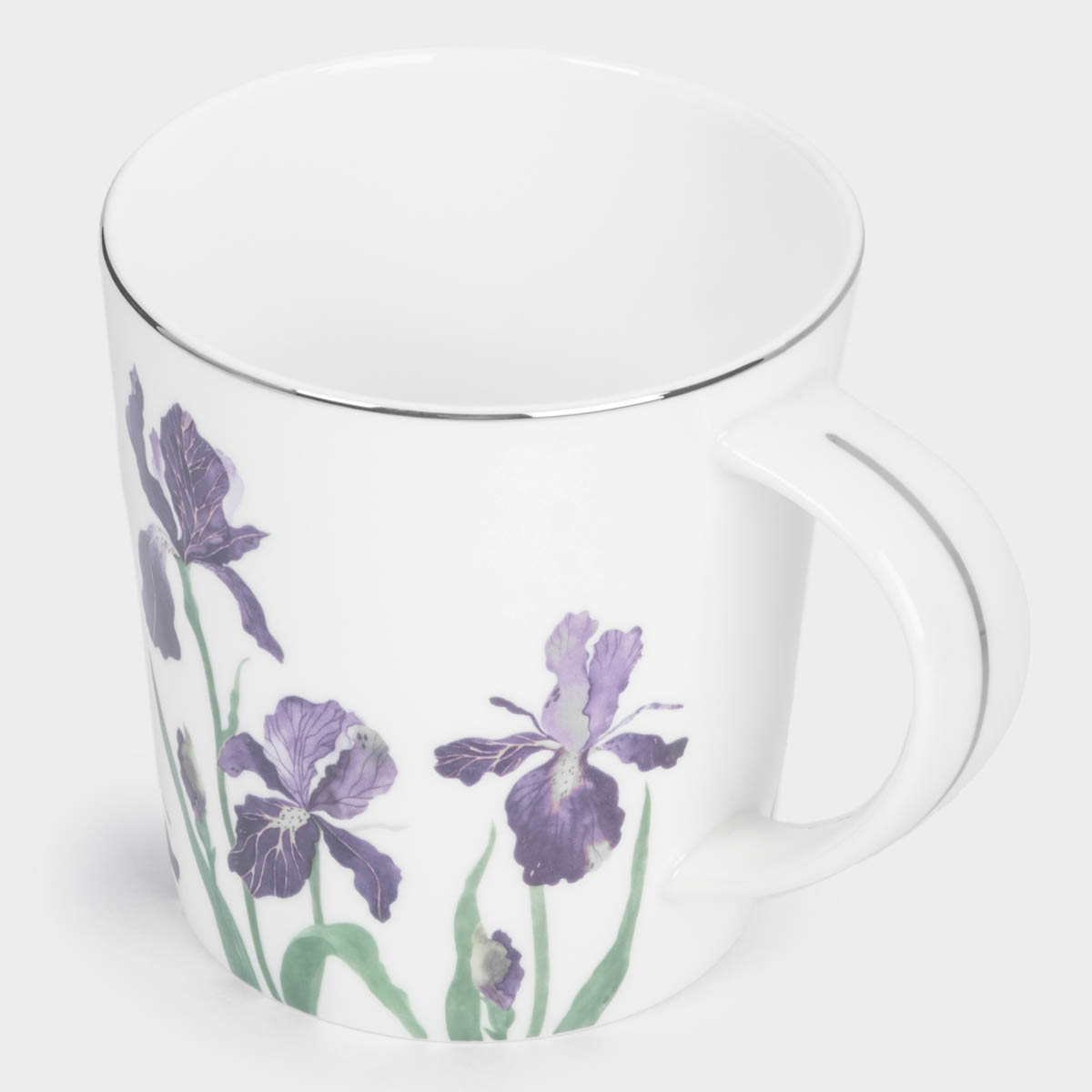 Кружка Anna Lafarg Сиреневое Утро Ирисы