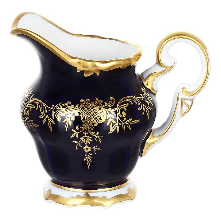 Молочник Weimar Porzellan Ювел синий