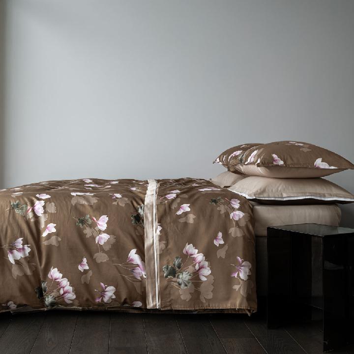 Комплект постельного белья евро Emanuela Galizzi Mindy 2551, коричневый