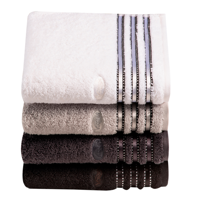 Полотенце махровое Vossen Cult de Luxe 50x100см, цвет черный