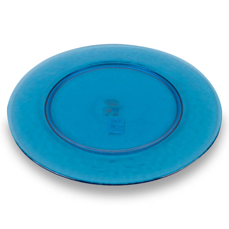 Набор тарелок Yalos Happy, матовый голубой