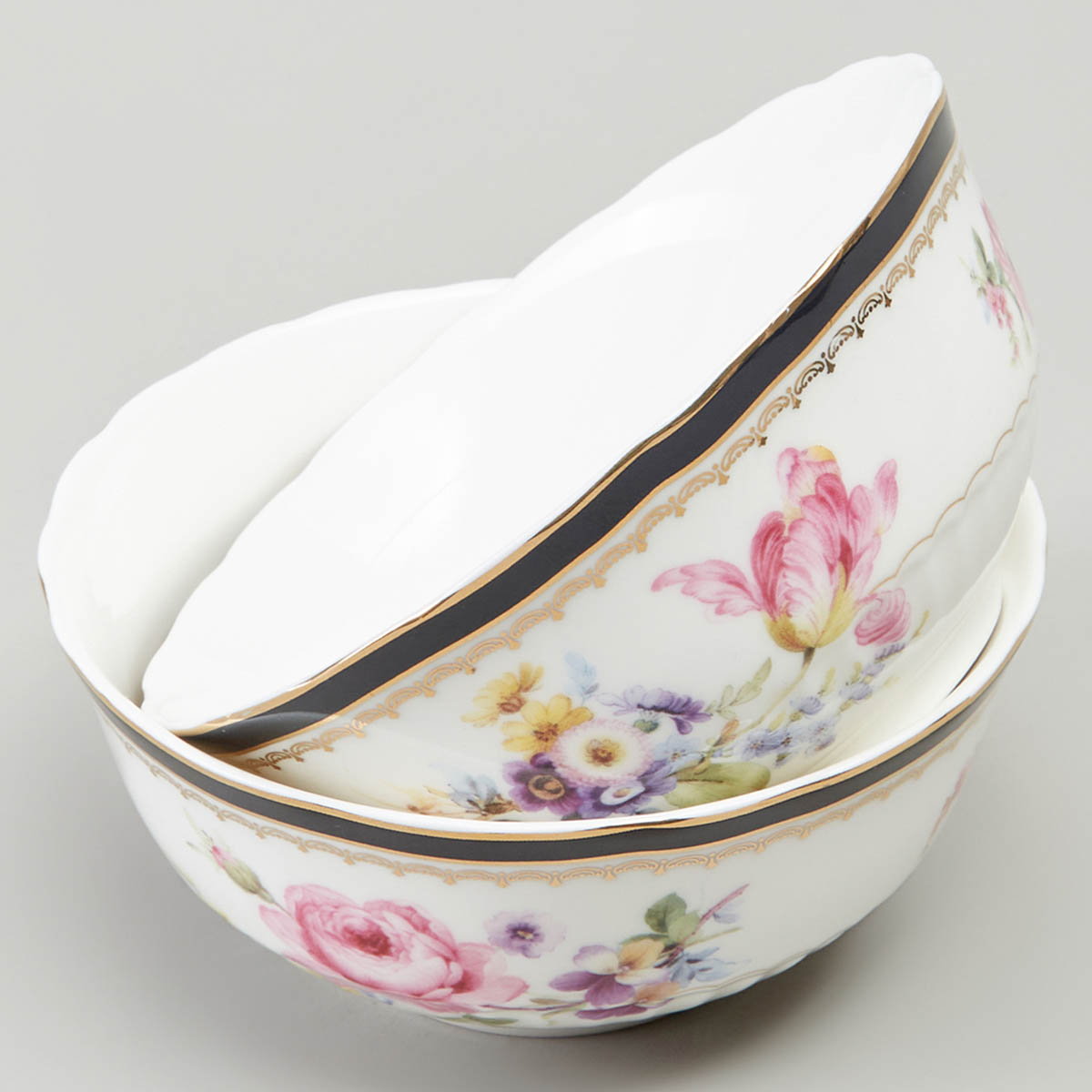 Набор cалатников Lefard Мейсенский Букет 2шт