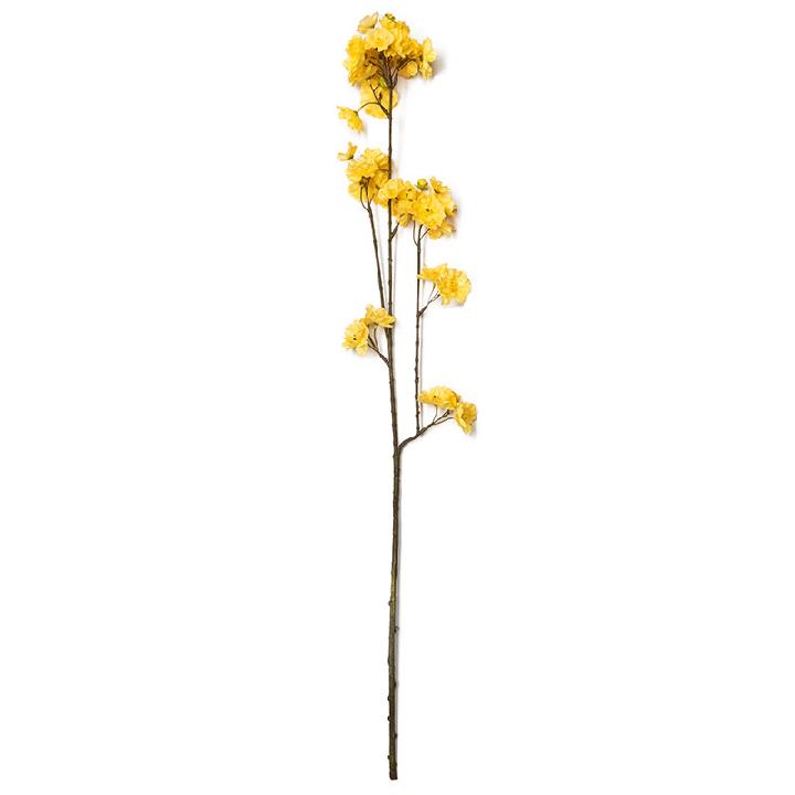 Искусственные цветы Silk-ka Ветка с цветами 84см