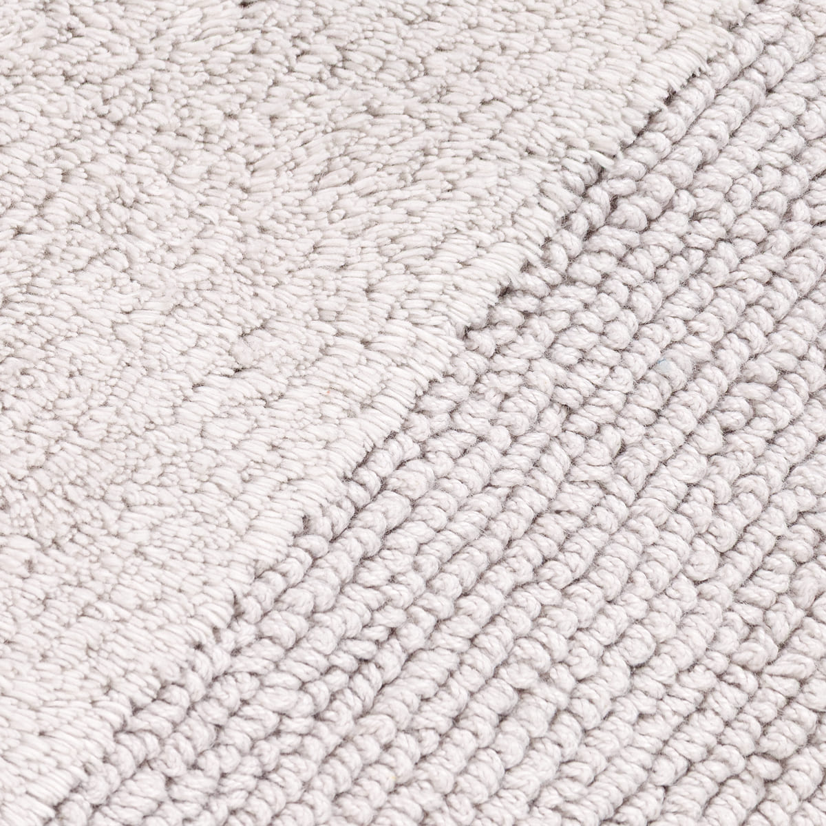 Коврик для ванной 60x100см Kleine Wolke Havanna, серебряный