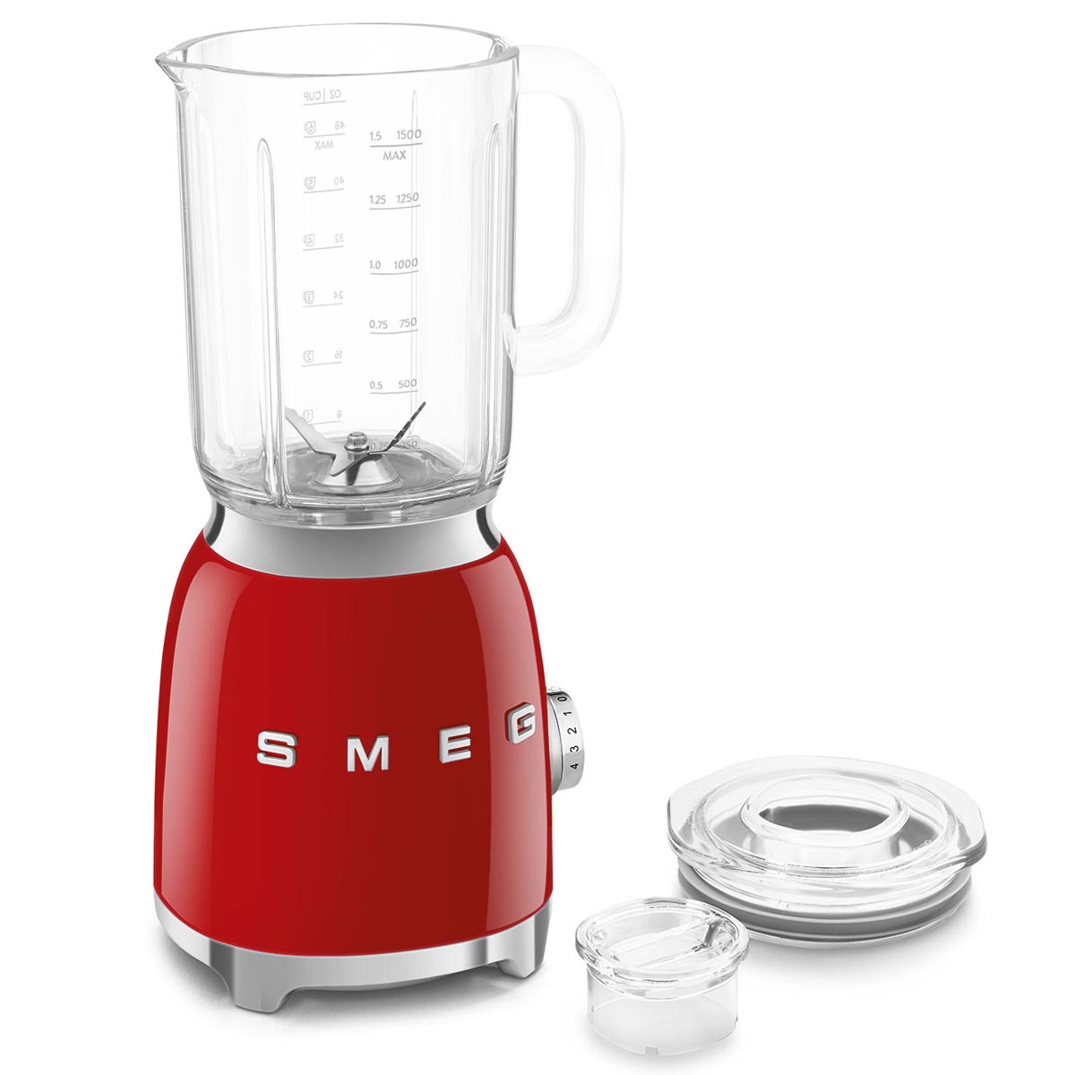 Блендер стационарный Smeg 50’s Style, красный