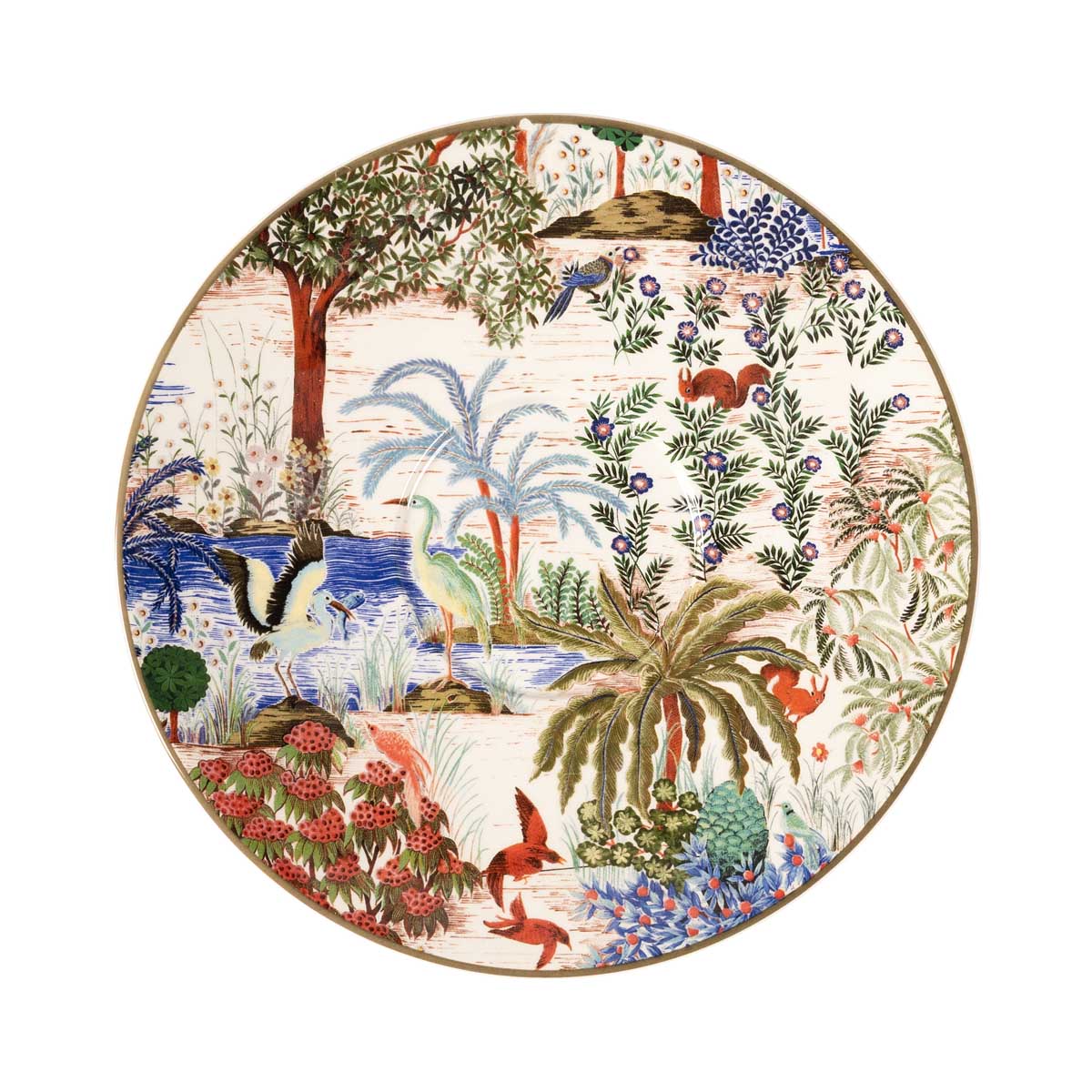 Чашка для завтрака с блюдцем Gien Le Jardin Du Palais 450мл