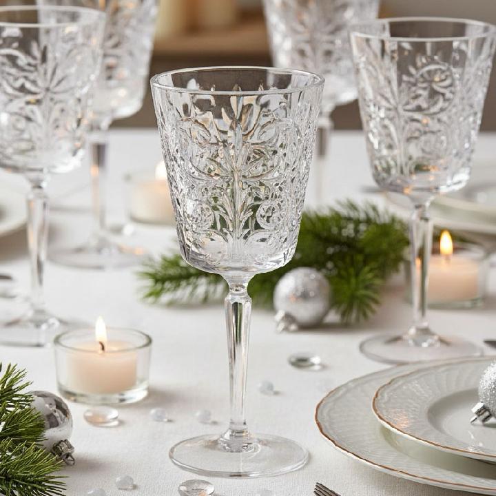 Набор винных бокалов RCR Cristalleria Italiana Tattoo Luxion 290мл, 6шт