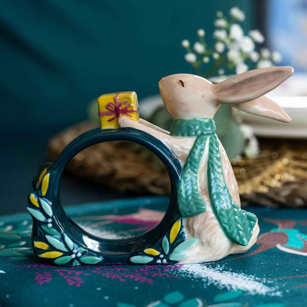 Набор колец для салфеток Portmeirion Woodland Tales Кролики 2шт