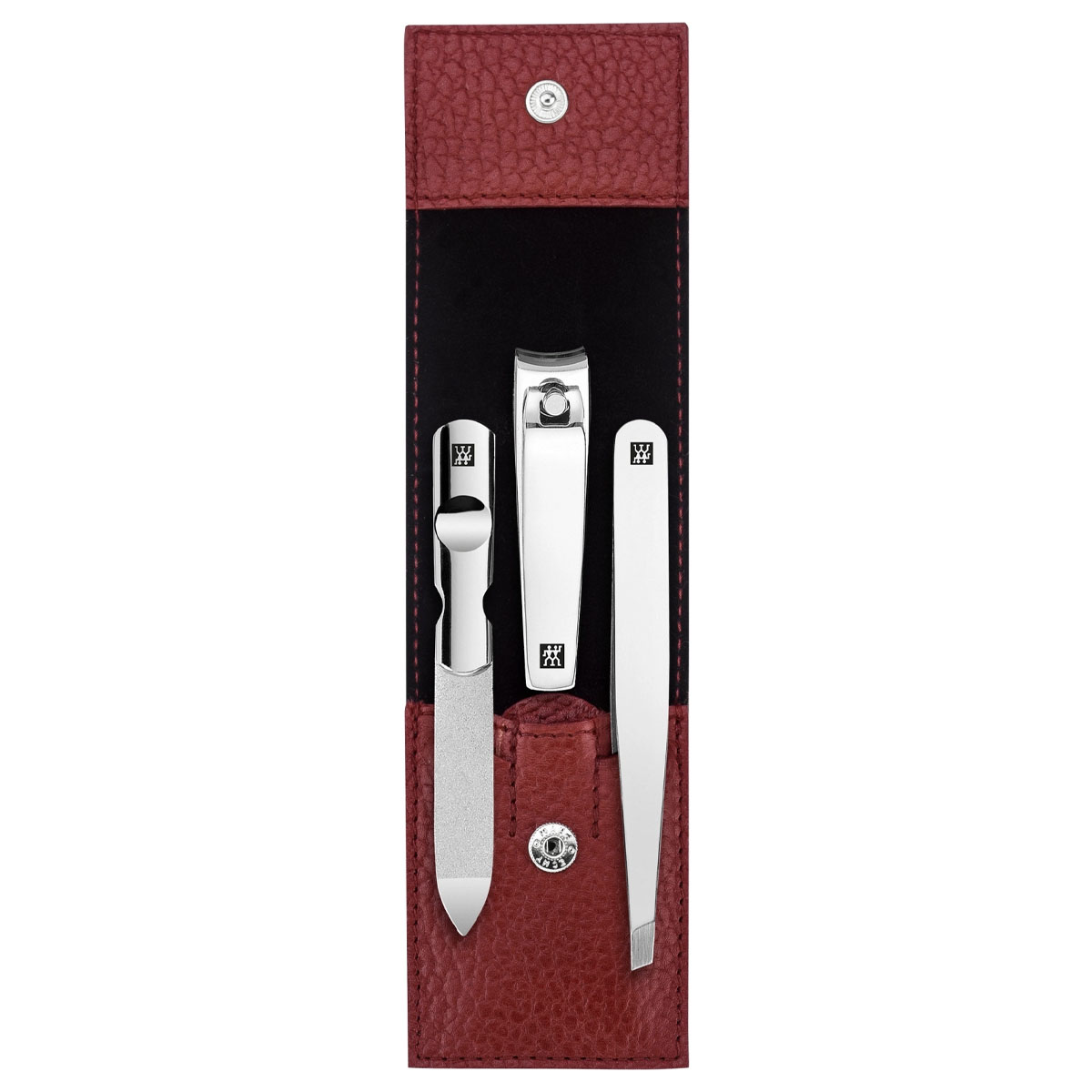 Маникюрный набор Zwilling Inox 3 предмета, красный