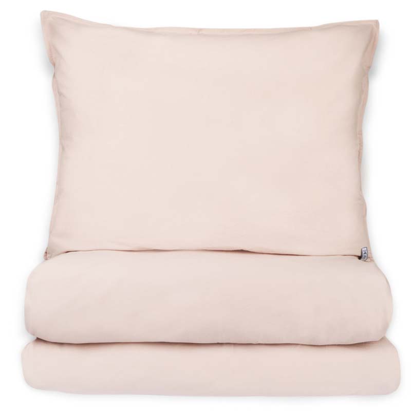 Комплект постельного белья семейный Borascotton Breeze, светло-розовый