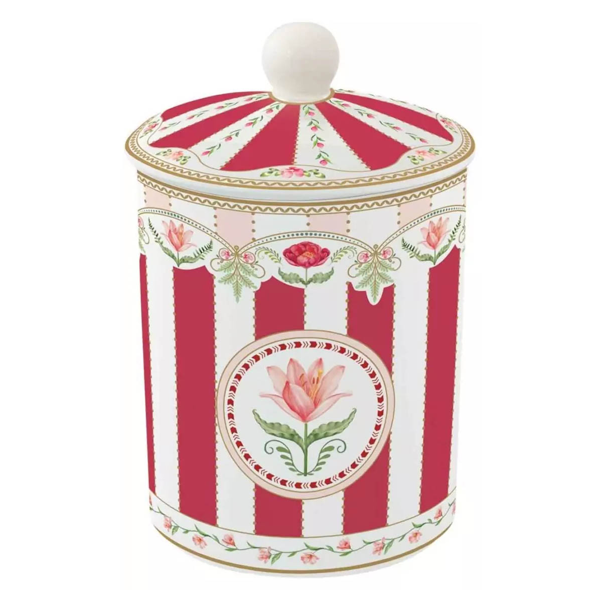 Банка для хранения Easy Life Flowery 18см