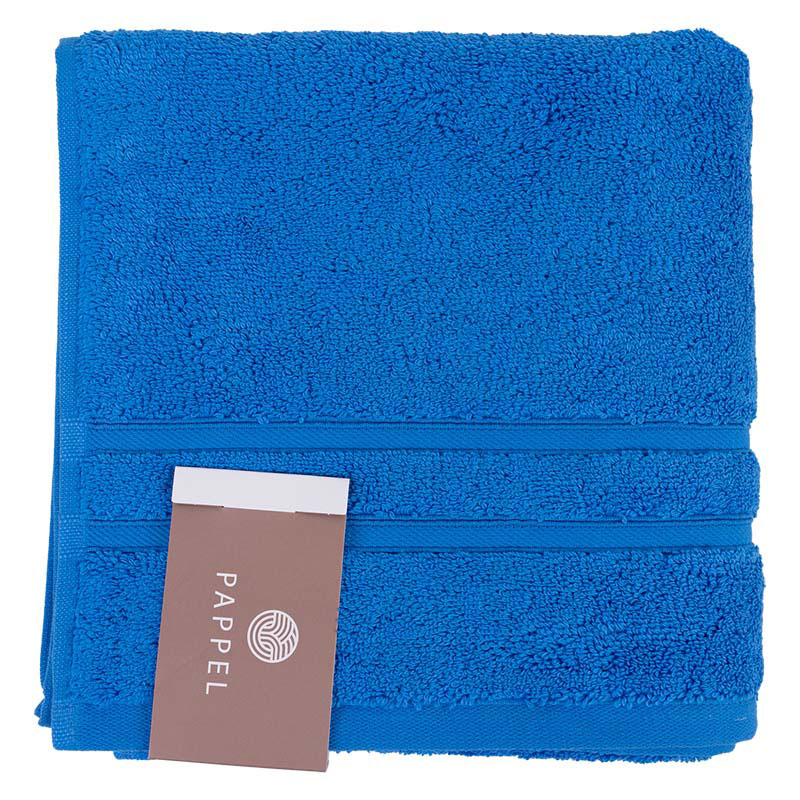 Полотенце махровое Pappel Cirrus/S 70x140см, цвет темно-синий