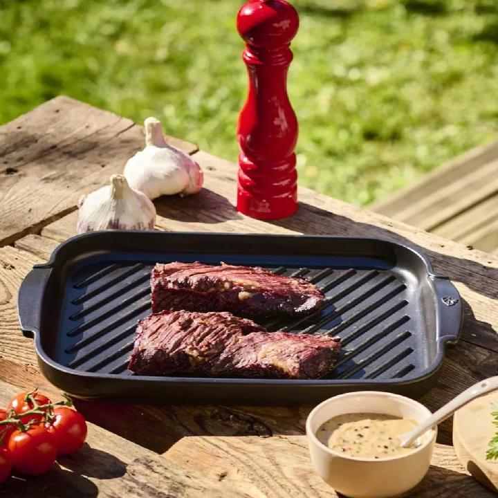 Блюдо-гриль прямоугольное Peugeot Grill To Table