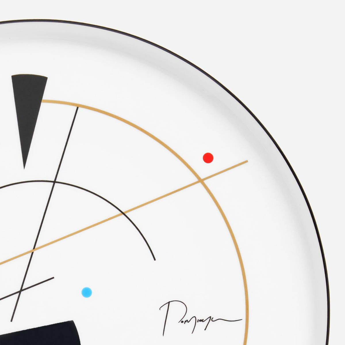 Тарелка обеденная Domique City Noir