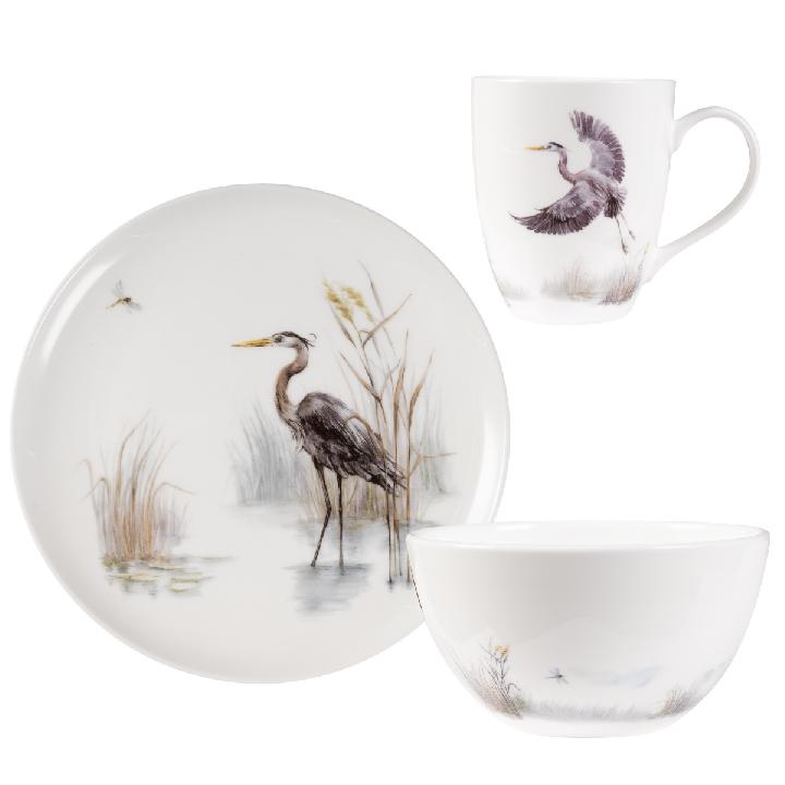 Набор для завтрака Zapel Ardea Cinerea 3 предмета