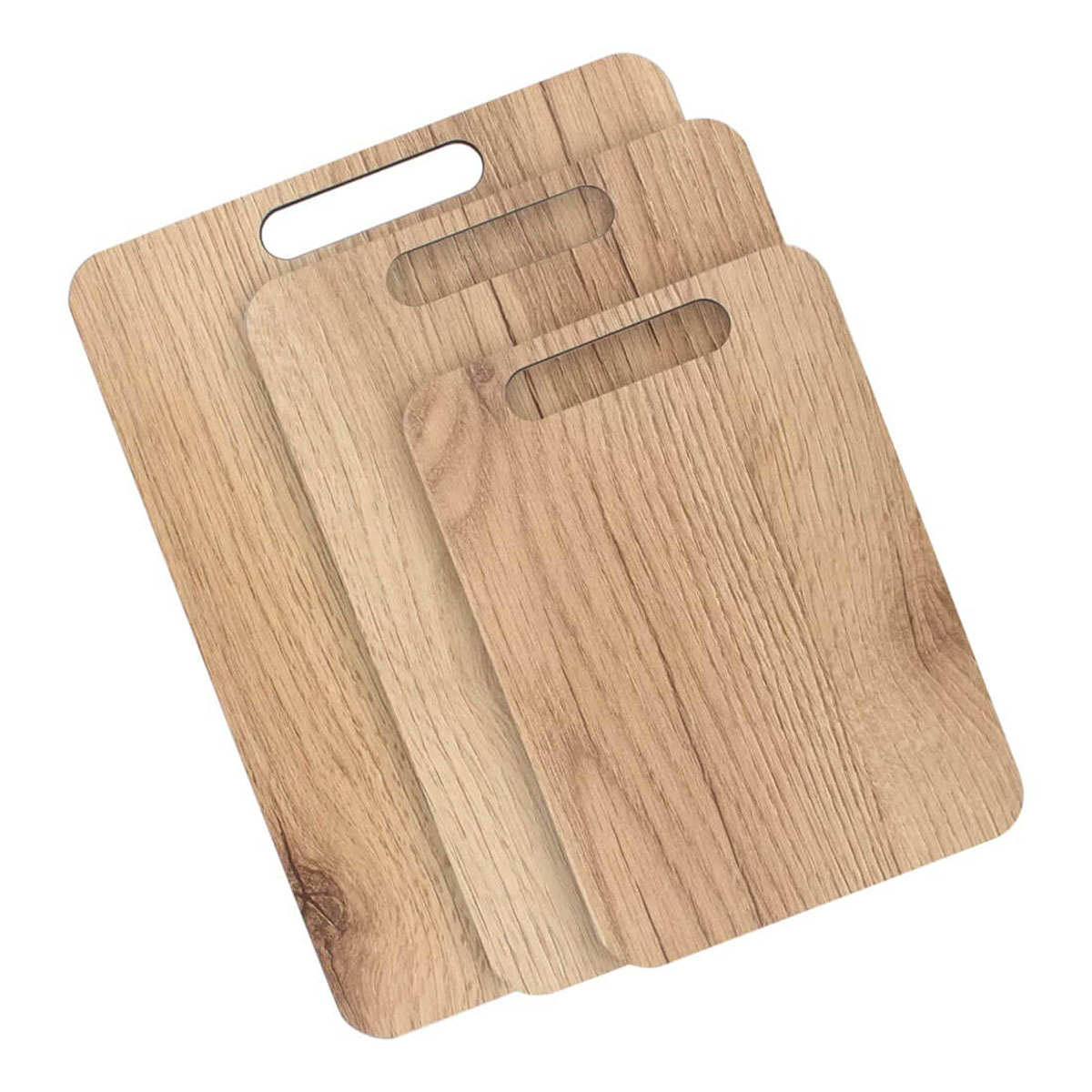 Набор разделочных досок на подставке ComposeEat Everyday дуб натуральный, 3шт