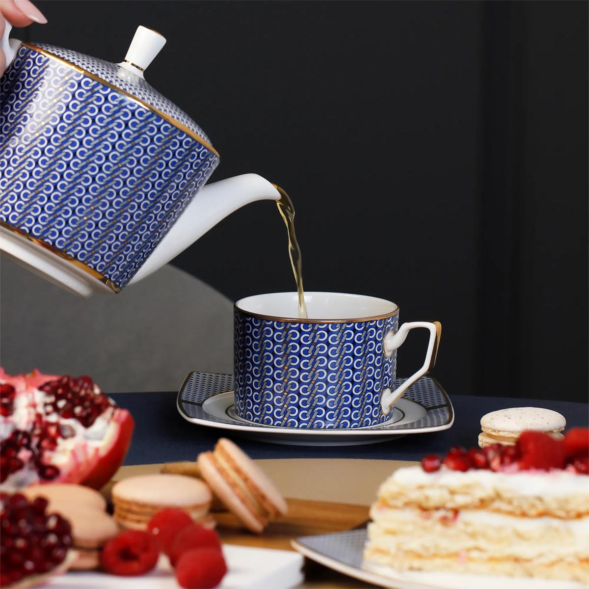 Чайная пара Esprado Eterna arctic