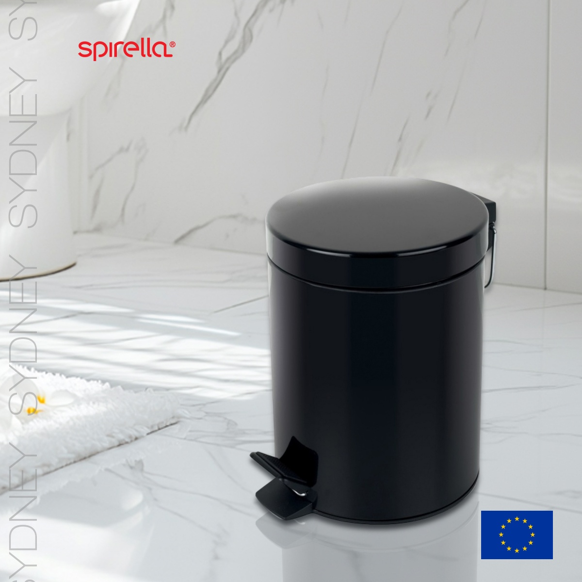 Ведро для ванной Spirella Sydney 5л