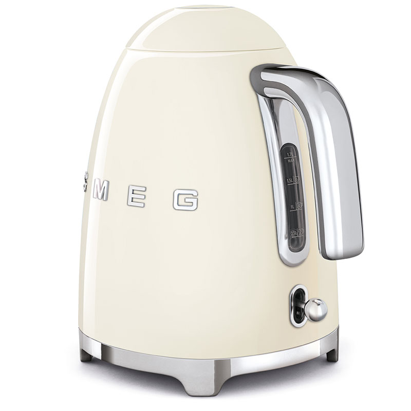 Чайник электрический Smeg 50’s Style, кремовый