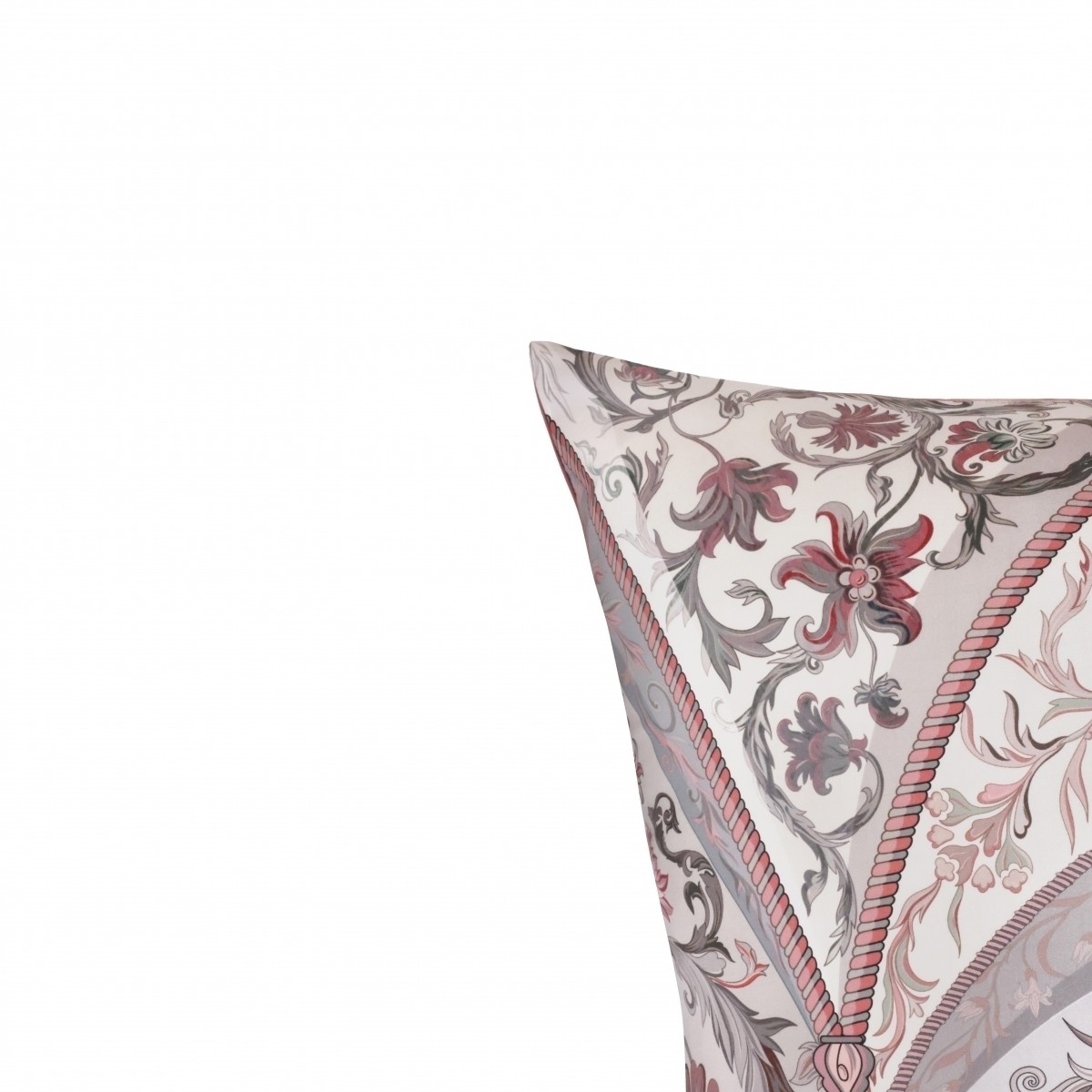 Наволочка 50x70см Mollen Пески времени Хоромы в вишнево-ягодном