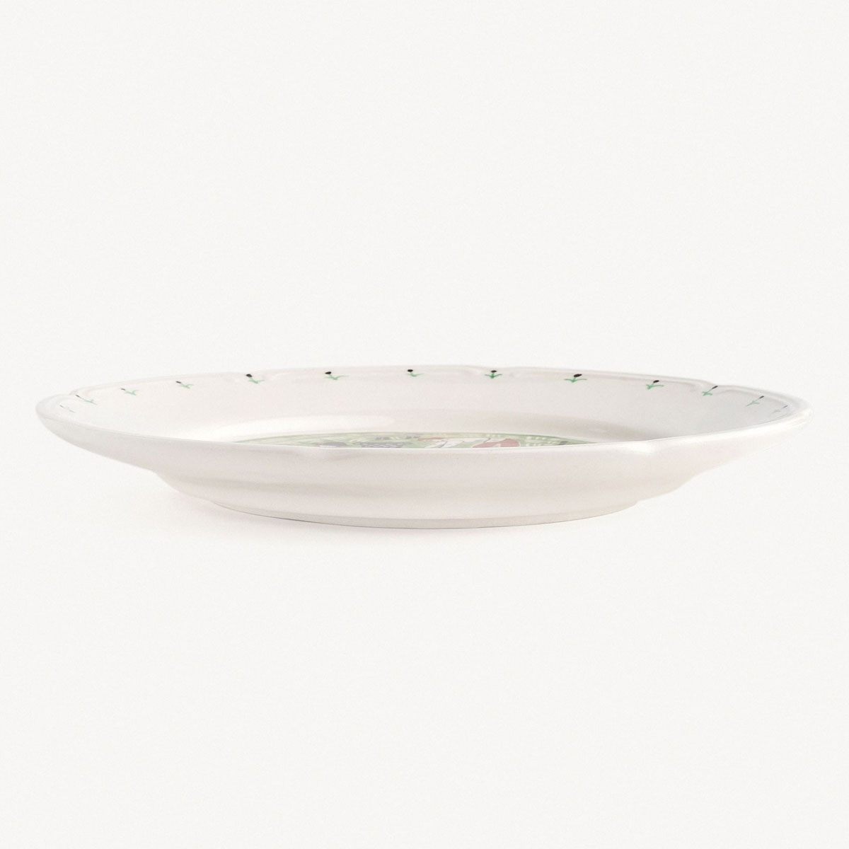 Тарелка обеденная Дымов Керамика Огород Уткина Жатва