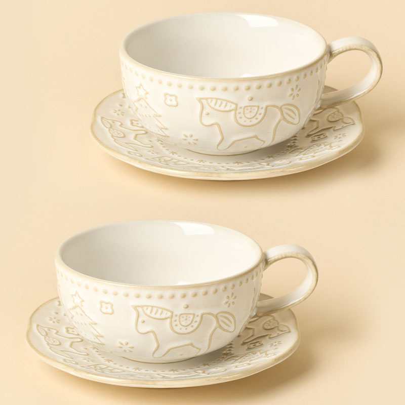 Набор чайных пар подарочный Divnaya Iva Пряничный Домик