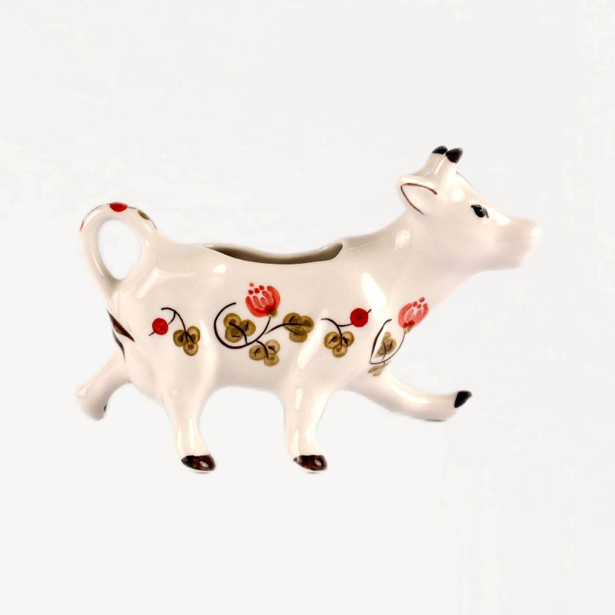 Сливочник Дымов Керамика Шиповник Корова 100мл