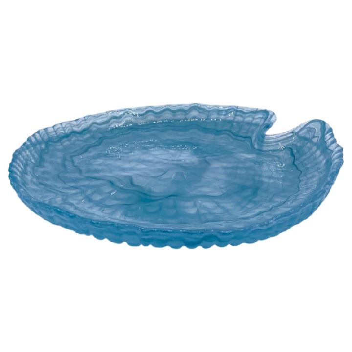 Тарелка плоская 19см Kenai Ceramics PuraSangre, цвет голубой