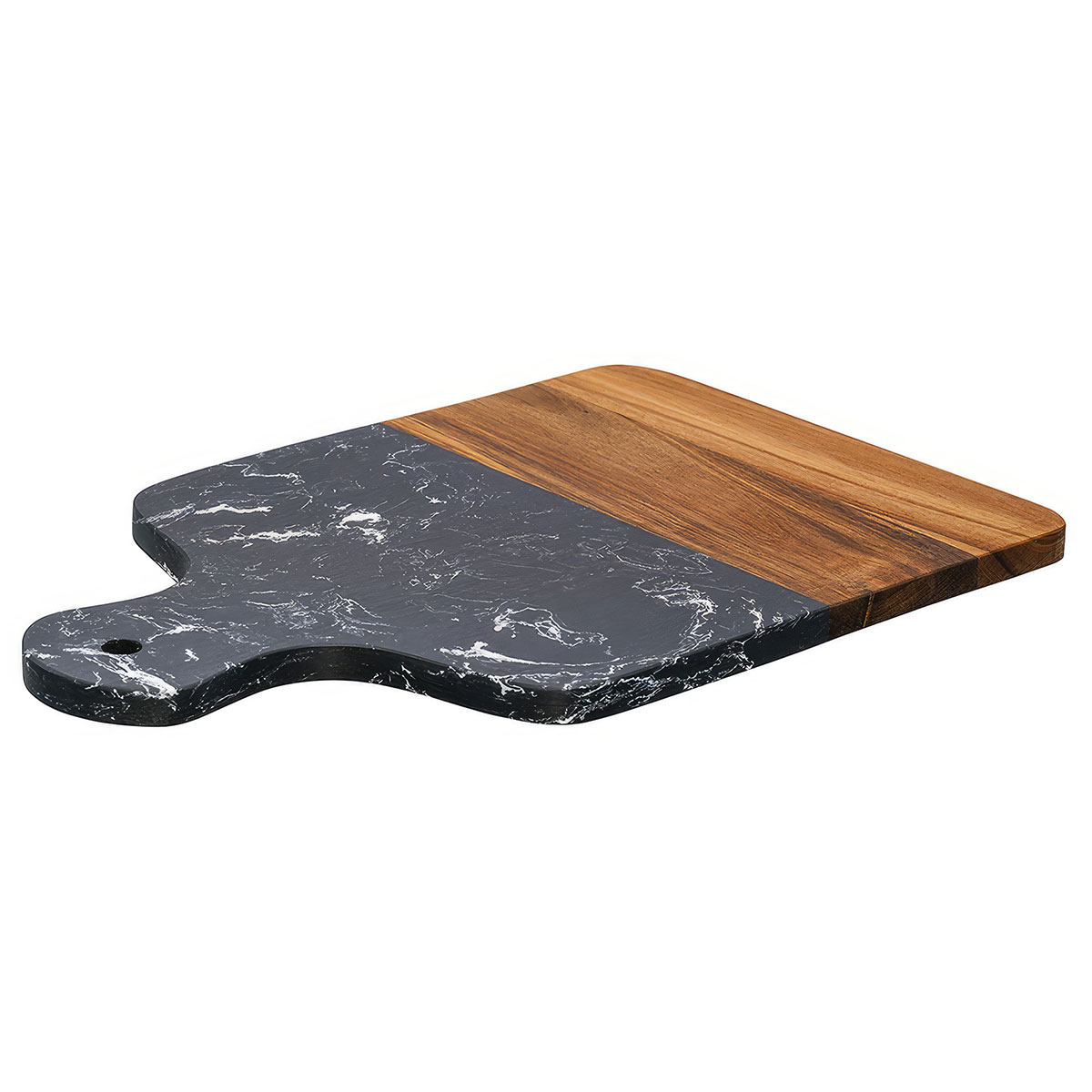 Доска сервировочная Liberty Jones Marm, черный мрамор