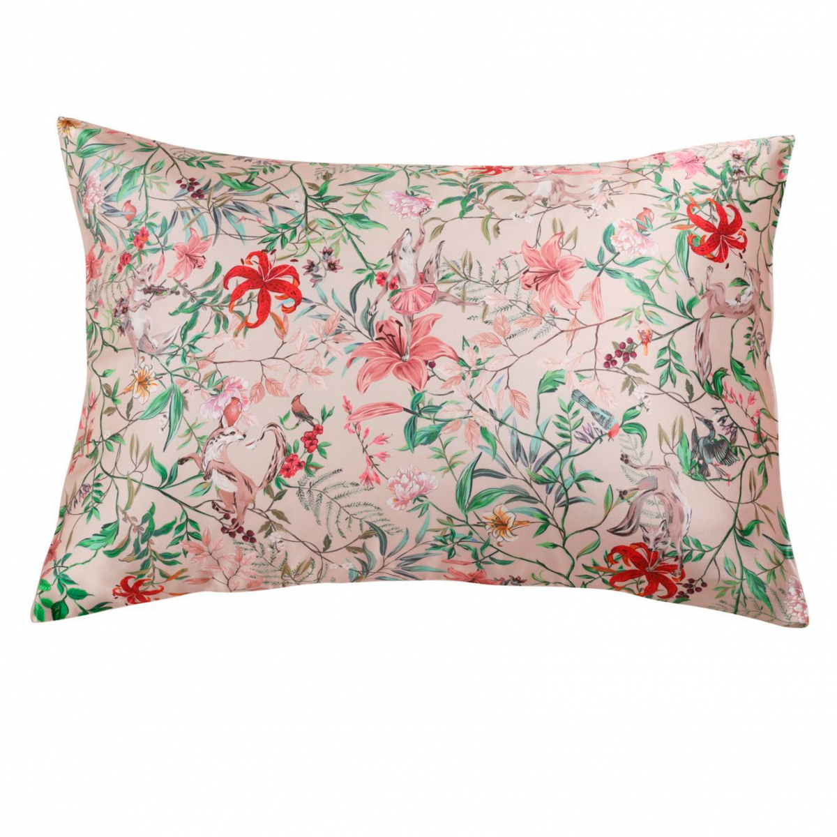 Комплект постельного белья евро без простыни Mollen Premier Корсак, пудровый