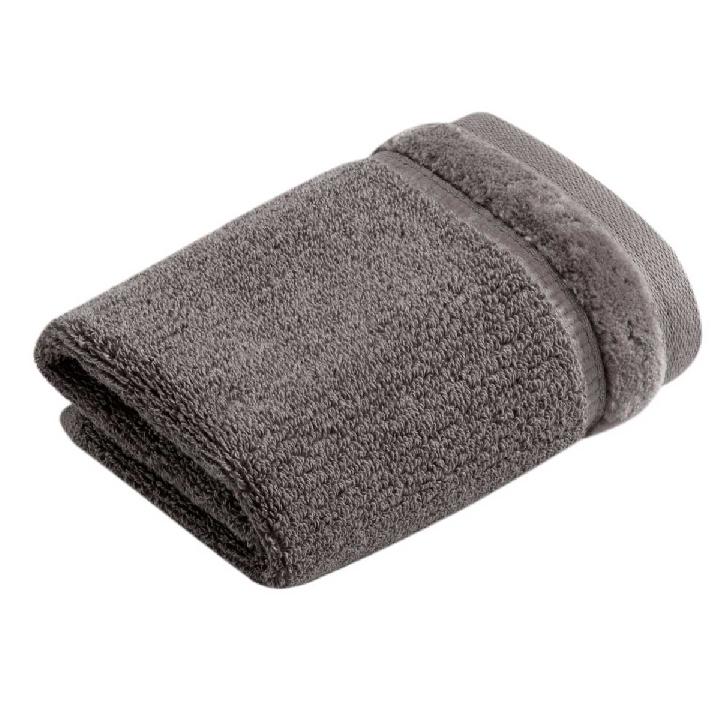 Полотенце махровое Vossen Pure 30x30см, цвет темно-серый