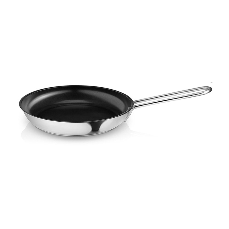 

Сковорода Stainless Steel с антипригарным покрытием Slip-Let D26 см, Серебряный