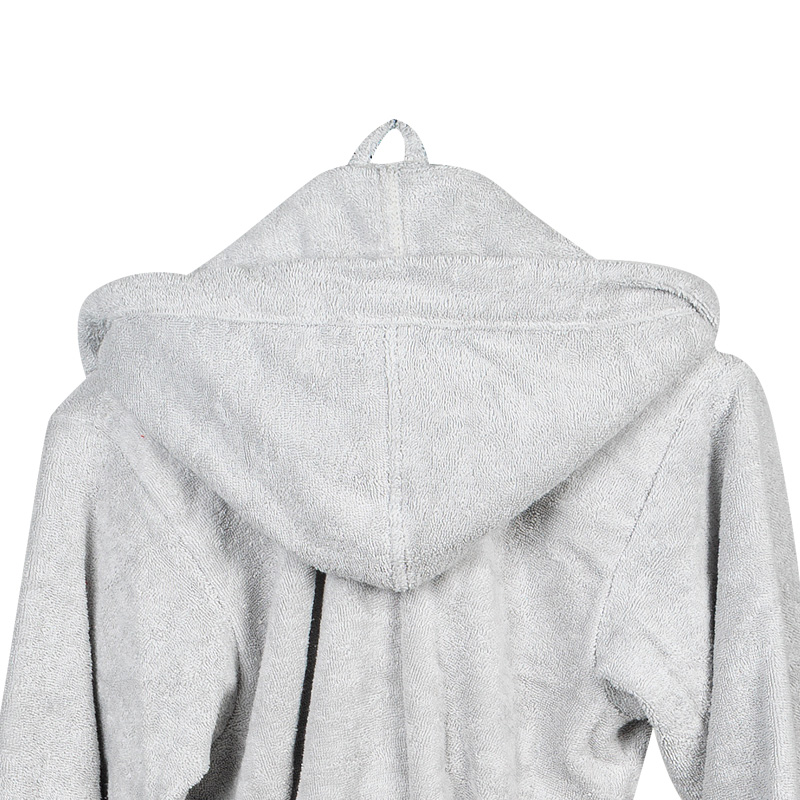 Халат махровый Cogal Top Red размер M, цвет серый