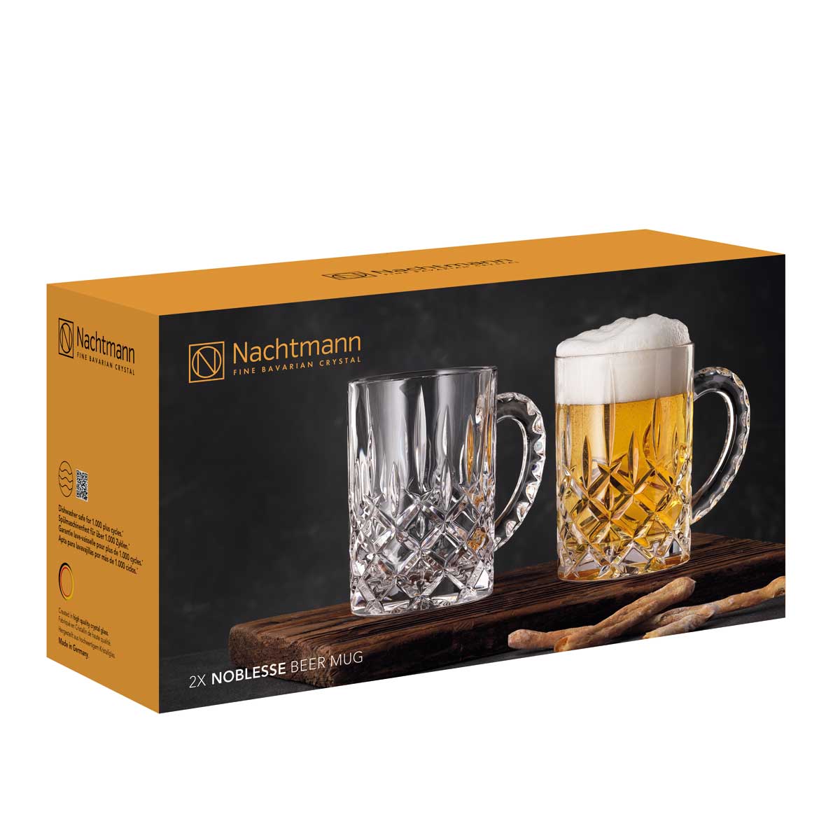 Набор пивных кружек Nachtmann Noblesse 600мл, 2шт