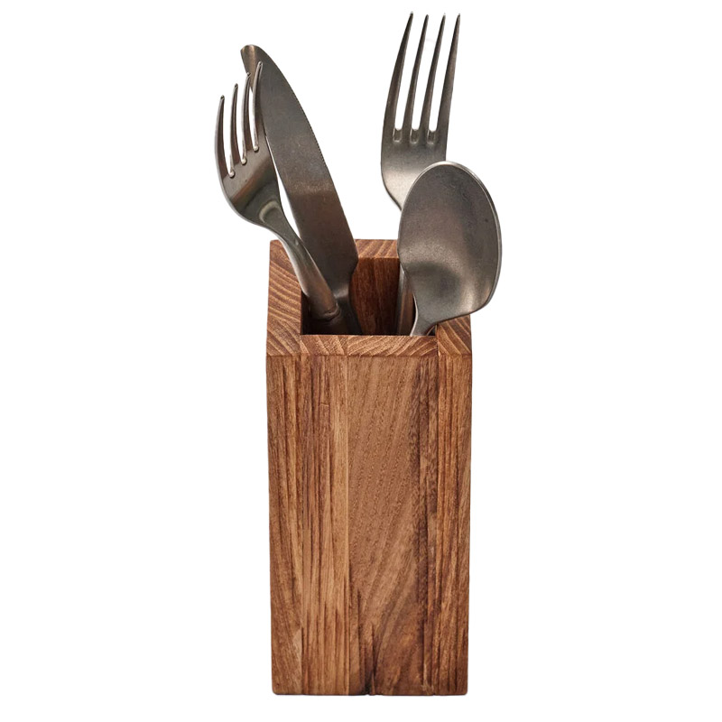 Ящик для приборов фактурный вертикальный Kenai Ceramics Wood