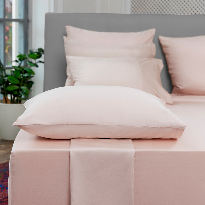 Комплект постельного белья евро Mollen Premier, пудровый