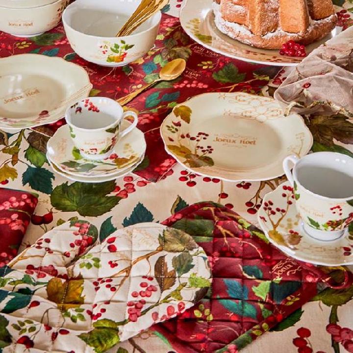 Скатерть Andrea Fontebasso Textile Ribes 140x140см