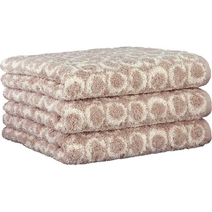 Махровое полотенце Cawo Two-Tone 80x150см, цвет песочный